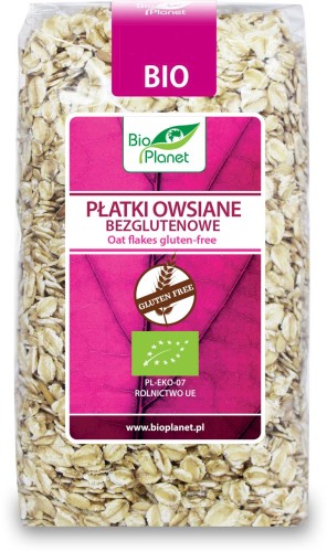 17223PŁATKI OWSIANE BEZGLUTENOWE BIO 300 g - BIO PLANET-1