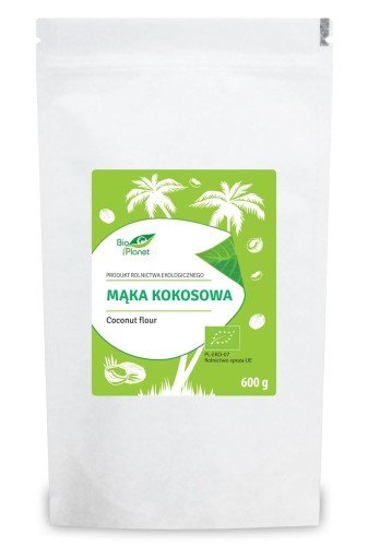 17225MĄKA KOKOSOWA BIO 600 g - BIO PLANET-1