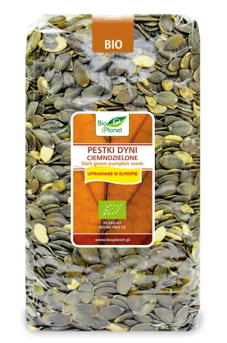 17228PESTKI DYNI CIEMNOZIELONE (UPRAWIANE W EUROPIE) BIO 1 kg - BIO PLANET-1