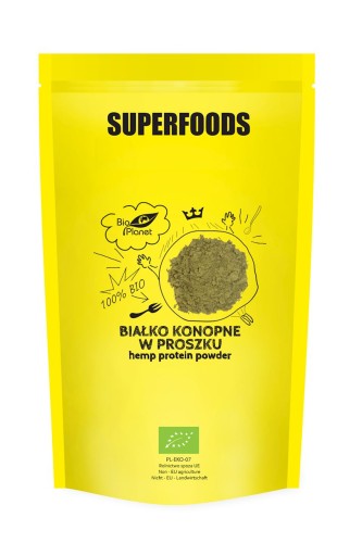 17236BIAŁKO KONOPNE W PROSZKU BIO 500 g - BIO PLANET-1