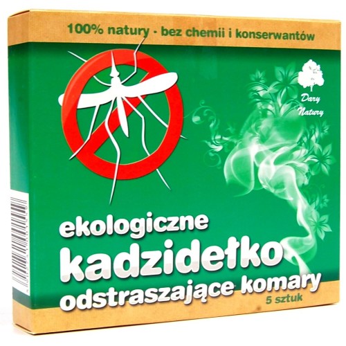17258KADZIDEŁKO ODSTRASZAJĄCE KOMARY EKO (5 sztuk) - DARY NATURY-1