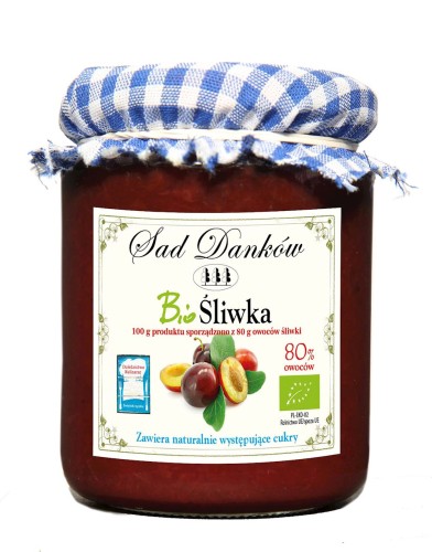 17331ŚLIWKA 80% BIO 260 g - SAD DANKÓW-1