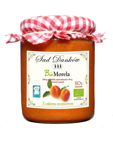 17449MORELA 80% Z CUKREM TRZCINOWYM BIO 270 g - SAD DANKÓW-1