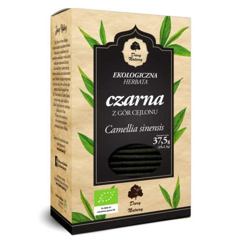 17462HERBATA CZARNA BIO (25 x 1,5 g) - DARY NATURY-1