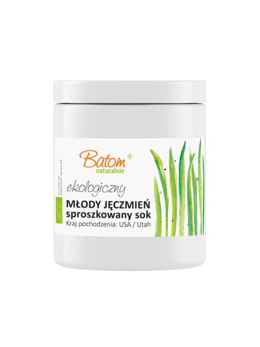 17478MŁODY JĘCZMIEŃ SOK SPROSZKOWANY BIO 100 g - BATOM-1