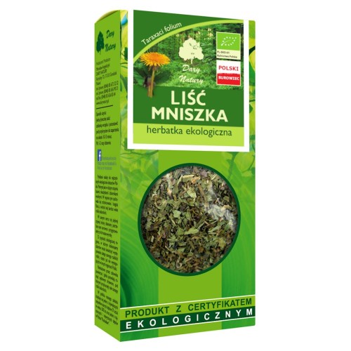 17490HERBATKA LIŚĆ MNISZKA BIO 25 g - DARY NATURY-1