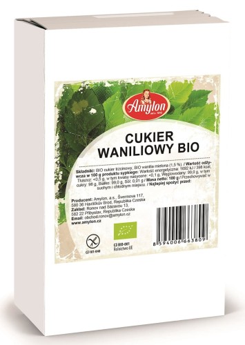 17567CUKIER WANILIOWY BIO 100 g - AMYLON-1