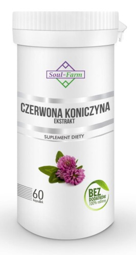 17683CZERWONA KONICZYNA EKSTRAKT 60 KAPSUŁEK (300 mg) - SOUL FARM-1