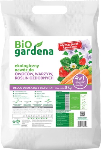 17687NAWÓZ DO OWOCÓW, WARZYW, ROŚLIN OZDOBNYCH ECO 8 kg - BIO GARDENA-1