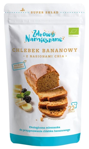 17709CHLEBEK BANANOWY Z NASIONAMI CHIA BIO 400 g - ZDROWO NAMIESZANE-1