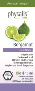 OLEJEK ETERYCZNY BERGAMOTKA (BERGAMOTE) ECO 10 ml - PHYSALIS