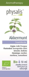 OLEJEK ETERYCZNY MIĘTA POLNA (AKKERMUNT) BIO 10 ml - PHYSALIS