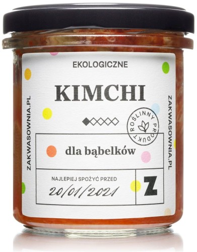 18126KIMCHI DLA BĄBELKÓW BIO 300 g - ZAKWASOWNIA-1
