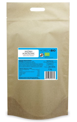 18291WIÓRKI KOKOSOWE BEZGLUTENOWE BIO 2 kg - HORECA-1