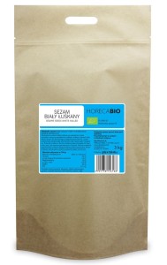 SEZAM BIAŁY ŁUSKANY BIO 3 kg - HORECA