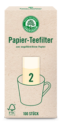 SASZETKI DO PARZENIA HERBATY ROZMIAR 2 - MAŁE (100 sztuk) - LEBENSBAUM