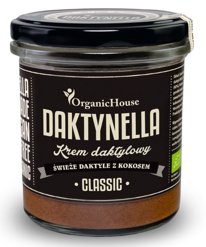 18447KREM KOKOSOWO - DAKTYLOWY CLASSIC BEZGLUTENOWY BIO 280 g - ORGANIC HOUSE (DAKTYNELLA)-1