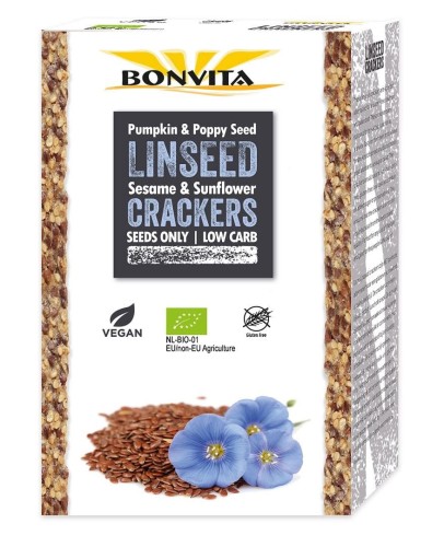18502KRAKERSY LNIANE BEZGLUTENOWE BIO 100 g - BONVITA-1