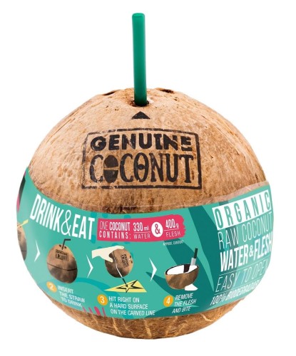 18556KOKOS BIO ZE SŁOMKĄ 750 g - GENUINE COCONUT-1