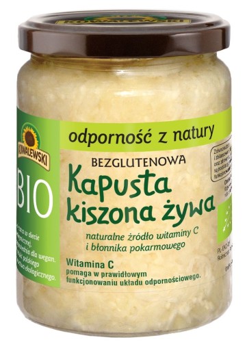 18694KAPUSTA KISZONA NIEPASTERYZOWANA BEZGLUTENOWA BIO 400 g - KOWALEWSKI-1