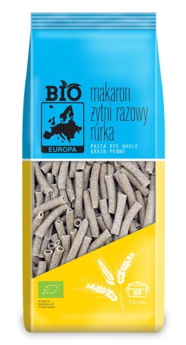 18768MAKARON (ŻYTNI RAZOWY) RURKA BIO 400 g - BIO EUROPA-1