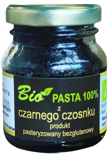 18786PASTA Z CZARNEGO CZOSNKU BEZGLUTENOWA BIO 80 g - PRZETWORY Z NATURY-1