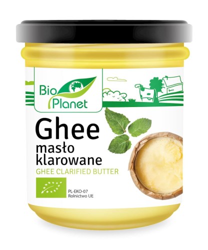 18825MASŁO KLAROWANE GHEE BIO 250 g - BIO PLANET-1