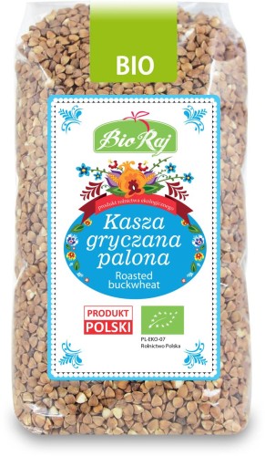 18831KASZA GRYCZANA PALONA BIO 500 g - BIO RAJ-1