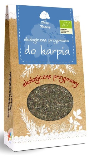 18832PRZYPRAWA DO KARPIA BIO 40 g - DARY NATURY-1