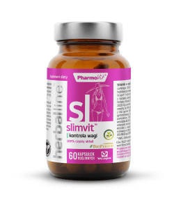SLIMVIT 60 KAPSUŁEK 29,56 g dla prawidłowego funkcjonowania wątroby
