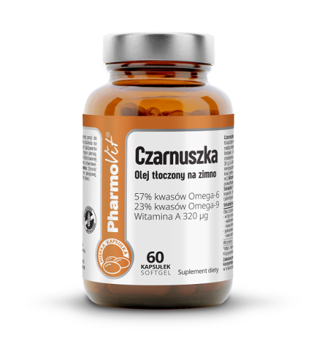 18943CZARNUSZKA 60 KAPSUŁEK 44,16 g - PHARMOVIT (CLEAN LABEL)-1