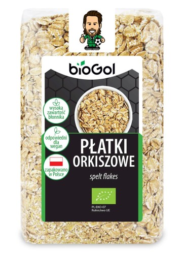 18983PŁATKI ORKISZOWE BIO 300 g - BIOGOL-1