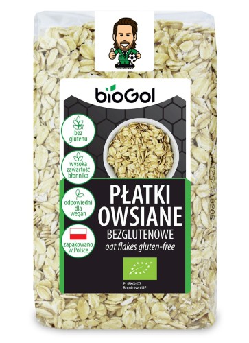 18984PŁATKI OWSIANE BEZGLUTENOWE BIO 300 g - BIOGOL-1