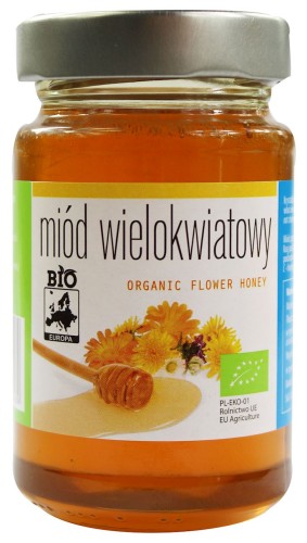 19067MIÓD WIELOKWIATOWY BIO 300 g - BIO EUROPA-1