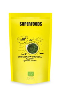 SPIRULINA W PROSZKU (GLONY) BIO 600 g posiada właściwości przeciwmiażdżycowe
