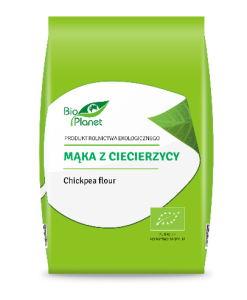 Mąka z ciecierzycy 400g wysokobiałkowa bogata w potas i magnez,