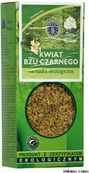 Herbatka z kwiatu bzu czarnego 50g na przeziębienia i infekcje dróg oddechowych