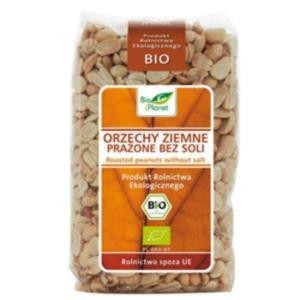 Orzechy ziemne prażone bez soli 350g zawierają najwięcej białka ze wszystkich orzechów